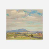 George Sotter, Untitled, oil on Masonite