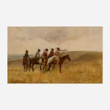 Charles Craig, Sante Fe, 1887, oil on canvas