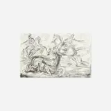 Giorgio de Chirico, Untitled, graphite on paper