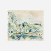 Leon Kelly, Untitled, 1922, watercolor and graphite on paper