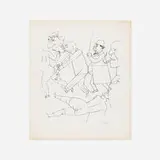 George Grosz, Berliner Frühling from Alfred Richard Meyer’s, Munkepunke Dionysos, 1921, lithograph