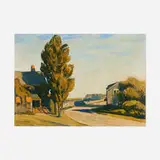 C. K. Chatterton, Summer House, 1926, oil on paper laid to board