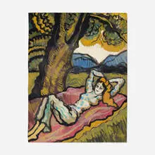 Untitled by Hugo Scheiber, gouache on paper, sold Dec 2021
