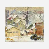 Jess Hobby, From Studio Window, 1934, oil on canvas