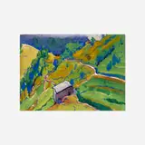 Margaret Jordan Patterson, House on the Hillside