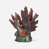 Michael J. Byron, Untitled (Flame), c. 1985, painted bronze