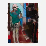 Richard Merkin, The Fetishist, 1981, pastel on paper