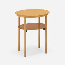 Occasional table by Josef Hoffmann, c. 1905, beech, lacquered wood, sold May 2024