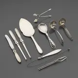 Collection of ten serving articles by Georg Jensen and Georg Jensen Inc. Usa, sold May 2024