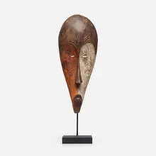 Fang, Ngil mask, carved wood, pigment