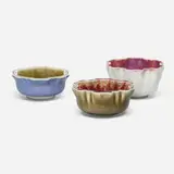 Harrison McIntosh, Collection of three Early floriform bowls