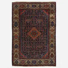 Persian Hamadan, Medium pile carpet, hand-knotted wool