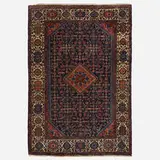 Persian Hamadan, Medium pile carpet, hand-knotted wool