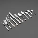 William C. Codman for Gorham Manufacturing Company, Chantilly flatware service, sterling silver, stainless steel, forged steel
