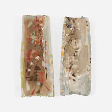 Joe Downing, French Tiles, c. 1980, painted ceramic tiles