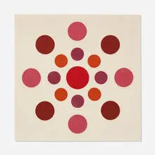 Thomas Downing, Red Bloom, 1963, oil on canvas