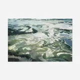 William Garnett, Mississippi Near Wisconsin River (Confluence), 1968, c-print