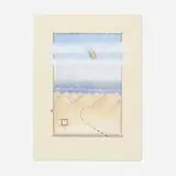 Felice Lucero-Giaccardo, Landscape East of San Felipe Pueblo, 1982, pastel on paper