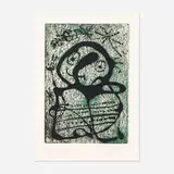 Joan Miró, Untitled (from Constellations), 1959, etching on Arches paper