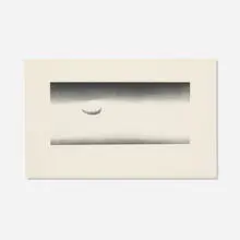 Egg (from Domestic Tranquility) by Ed Ruscha, 1974, lithograph on Arches paper, sold Feb 2015