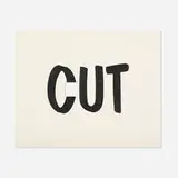 Kay Rosen, Cut Out