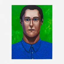 Dennis Nechvatal, Youth, 1983, oil on canvas