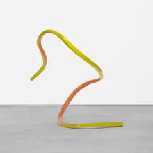 Jerry Peart, Held in Space, 1988, enameled aluminum