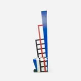 Alan Siegel, Harlequin chair, 1988, lacquered wood