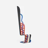 Alan Siegel, Harlequin chair, 1988, lacquered wood