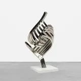 David Curt Morris, Turning #1 prototype, 2005, electroformed nickel on polymer