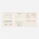Frank Lloyd Wright, Buildings Plans and Designs by Frank Lloyd Wright, 1963, printed paper