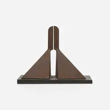 Gerald Laing, Untitled, 1993, oxidized steel, bronze