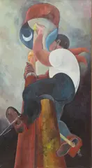 James Dodds, Untitled, oil on canvas 116 x 62cm
