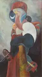 James Dodds, Untitled, oil on canvas 116 x 62cm