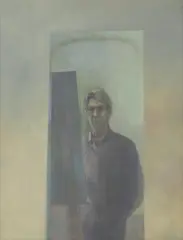 Untitled by David Tindle, mixed media 81 x 61cm ., sold Oct 2019