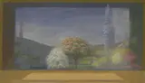 David Tindle, Untitled, mixed media 31 x 54cm Exhibited: Piccadilly Gallery
