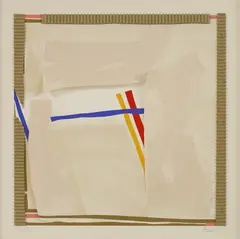Untitled by Sandra Blow, Sandra Blow RA (1925-2006) 'RILIEVO' Screenprint in colours with collage, sold Oct 2019