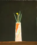 Craigie Aitchison, Untitled, Craigie Aitchison RA (1926-2009) 'STILL LIFE WITH BIRD VASE' Screenprint in colours