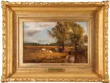 Aaron Draper Shattuck, At the Watering Hole, Farmington