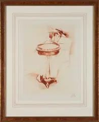 Paul César Helleu, Sommeil (Montesquiou, LV), drypoint on wove paper