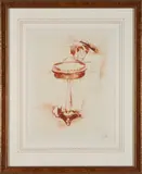 Paul César Helleu, Sommeil (Montesquiou, LV), drypoint on wove paper