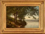 Aaron Draper Shattuck, Picnic Along the River's Edge