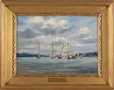 Reynolds Beal, The Harvard-Yale Race, New London