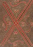 Motorcar Jimmy Jangala, Emu Bush Bean (Emu Dreaming), acrylic on linen
