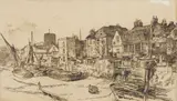 James Abbott McNeill Whistler, The 'Adam and Eve', Old Chelsea (Kennedy 175, Glasgow 182)