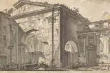 Two Plates, from Vedute di Roma (Focillion 820; 815, Hind 47; 58, Wilton-Ely 183; 166), 1758; 1760 by Giovanni Battista Piranesi, Etchings on wove paper, trimmed to or within the platemark, each framed. (2), sold Mar 2024