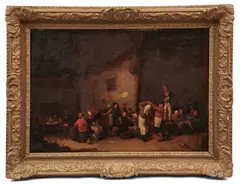 Bartholomeus Molenaer, The Wedding Feast, oil on panel