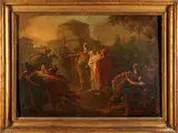Rape of the Sabine Women by Continental school, 18th & 19th Century, oil on canvas, sold Mar 2024