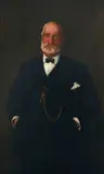 Benedict Osnis, A three-quarter length portrait of a gentleman with a waistcoat, oil on canvas
