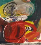 Walter Stöhrer, nicht betitelt, 1964, Öl auf Leinwand